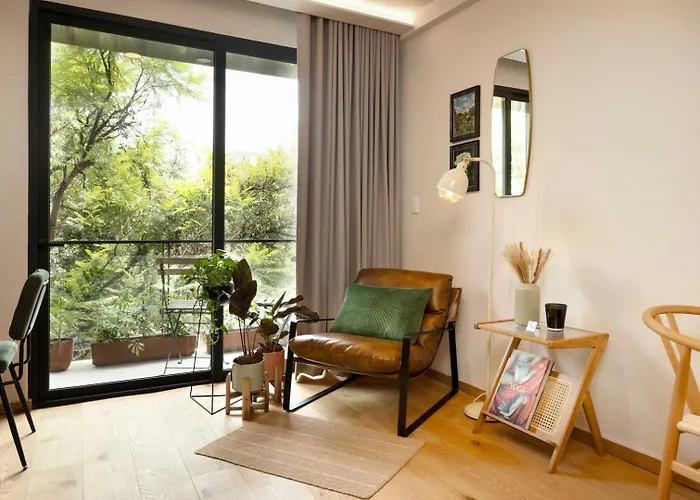 Stylish Loft W Balcony In The Heart Of Roma Norte *