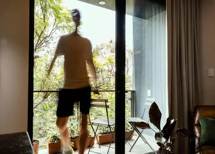 Stylish Loft W Balcony In The Heart Of Roma Norte *