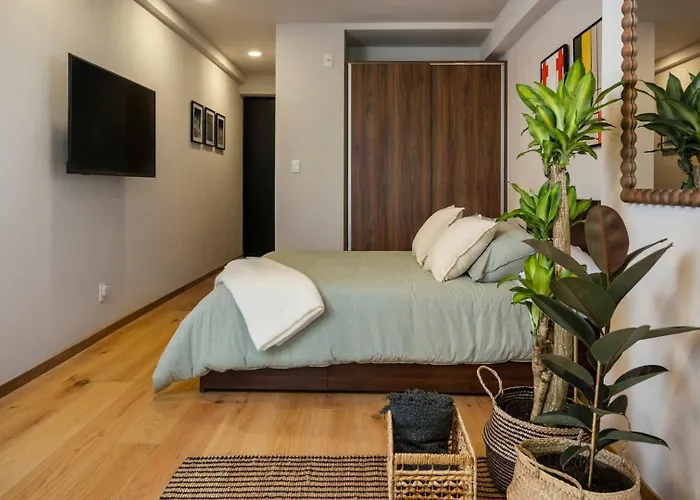 Stylish Loft W Balcony In The Heart Of Roma Norte Apartment